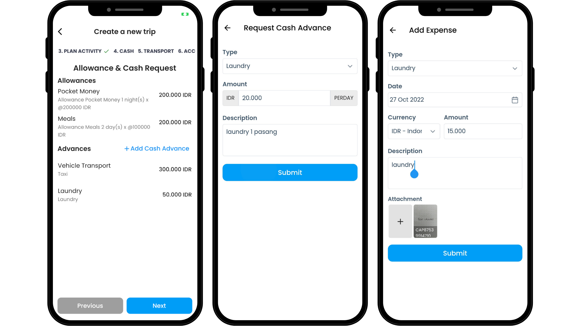 Real-Time Expense Tracking