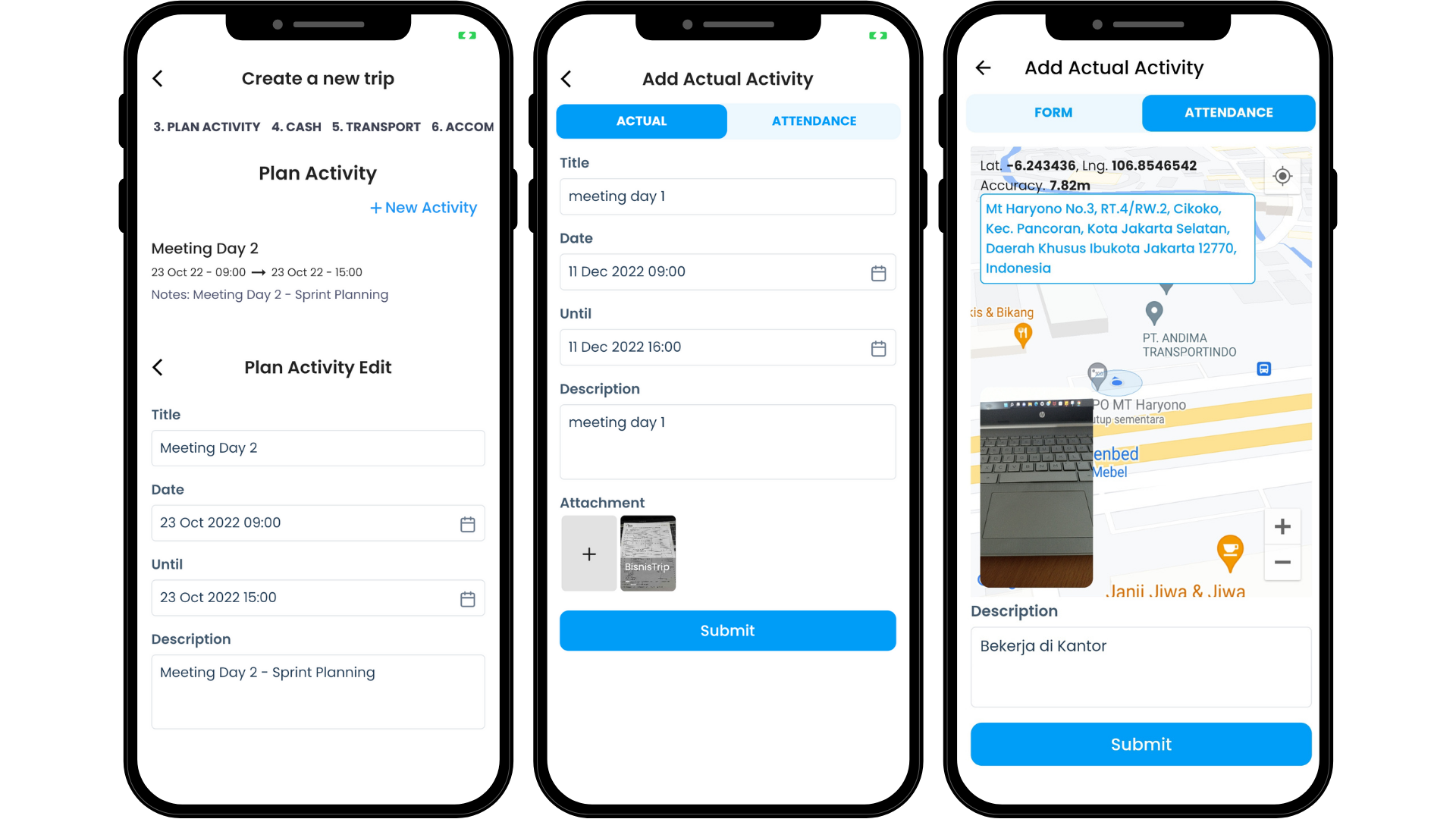 Effortless Trip Management